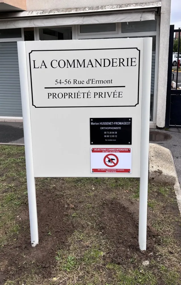 Panneau sur mesure près de Argenteuil