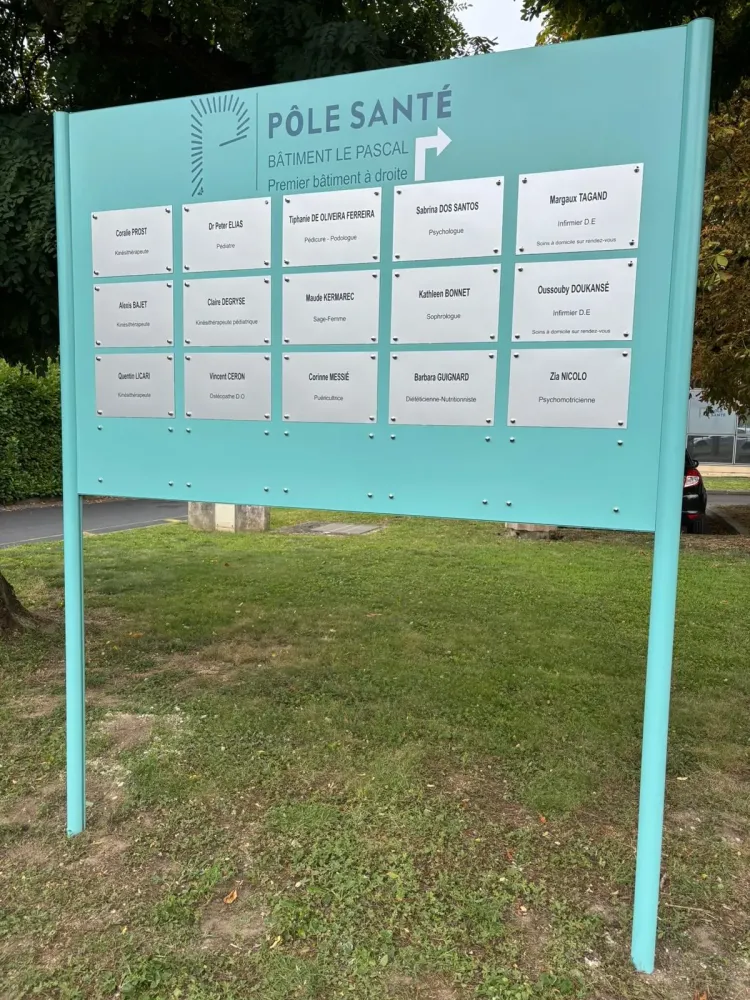 Tableau d’affichage près de Argenteuil